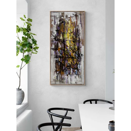 Bilinmeyen Bir His Yağlı Boya Tablosu