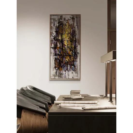 Bilinmeyen Bir His Yağlı Boya Tablosu