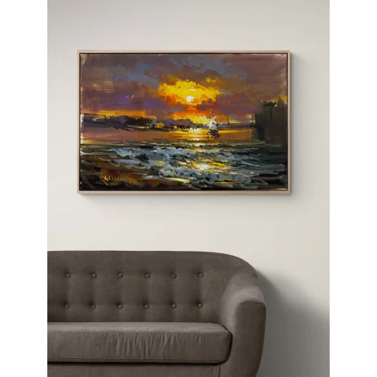 A Memory from the Shore Oil Painting