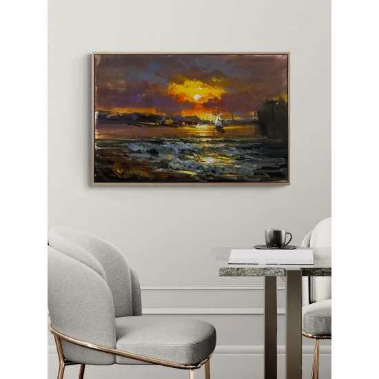 A Memory from the Shore Oil Painting