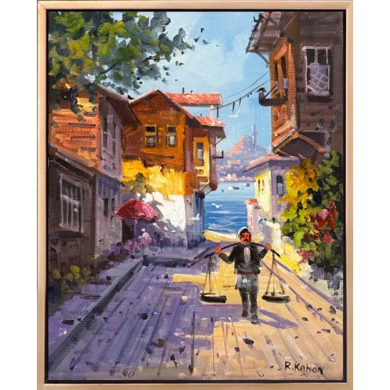 Üsküdarda Yoğurtçu Yağlı Boya Tablosu