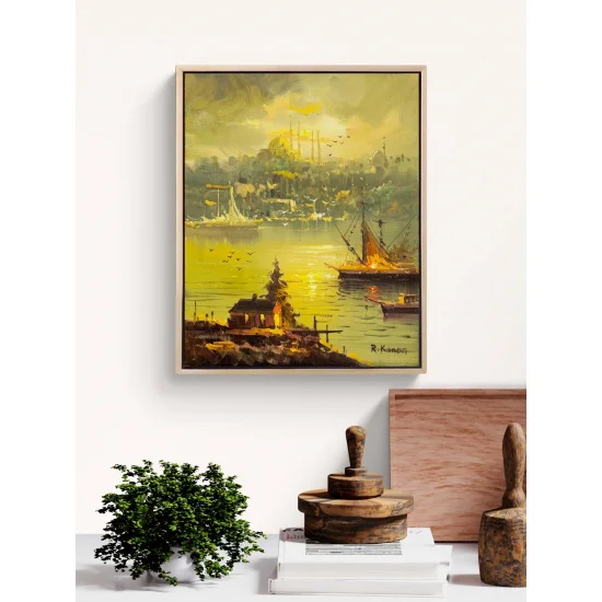 From the Pier to the Bosphorus Oil Painting