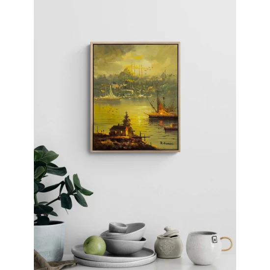 From the Pier to the Bosphorus Oil Painting