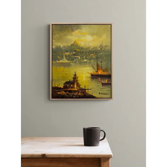 From the Pier to the Bosphorus Oil Painting