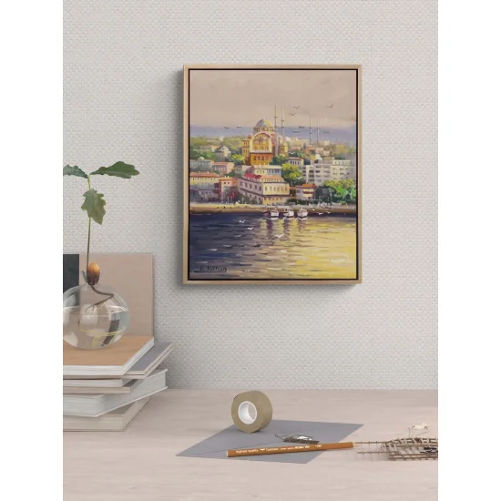 İstanbul’un Sessizliği Gün Yağlı Boya Tablosu