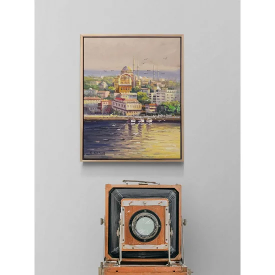 İstanbul’un Sessizliği Gün Yağlı Boya Tablosu