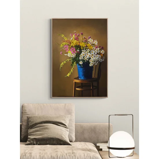 Gizli Bahçe Hediyesi Yağlı Boya Tablosu