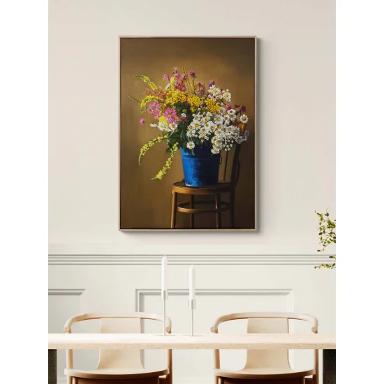 Gizli Bahçe Hediyesi Yağlı Boya Tablosu