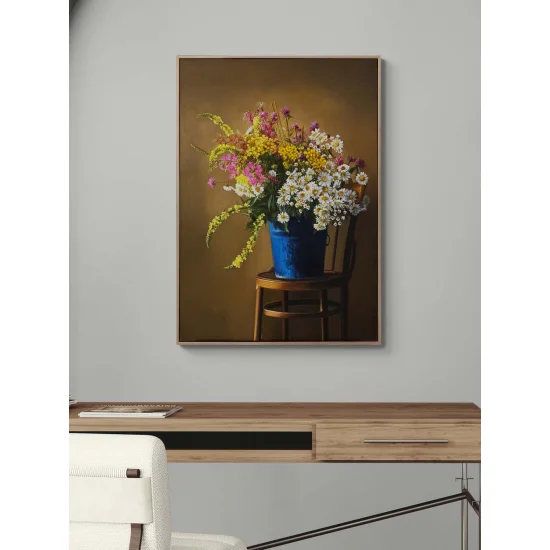 Gizli Bahçe Hediyesi Yağlı Boya Tablosu