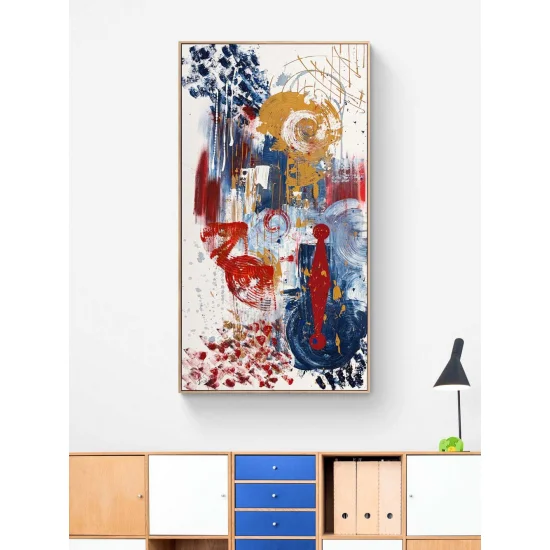 Zamanın Çözülüşü Yağlı Boya Tablosu