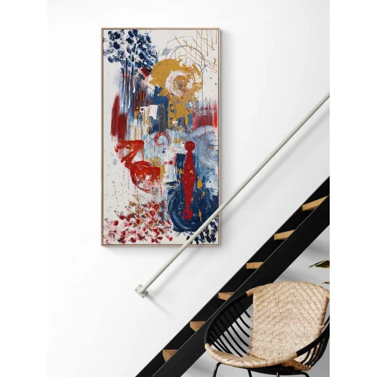 Zamanın Çözülüşü Yağlı Boya Tablosu