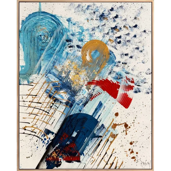 Bekleyişin Rengi Yağlı Boya Tablosu