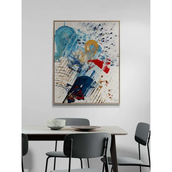 Bekleyişin Rengi Yağlı Boya Tablosu