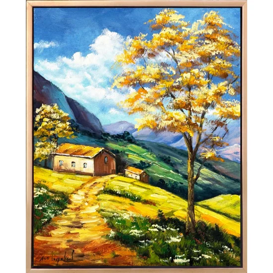 Patika Sonu Yağlı Boya Tablosu