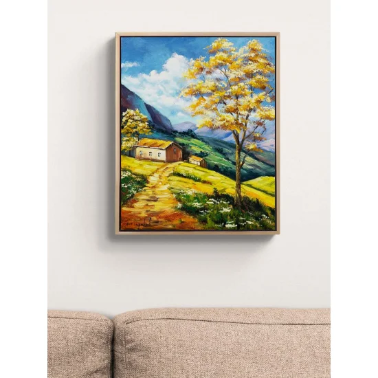 Patika Sonu Yağlı Boya Tablosu