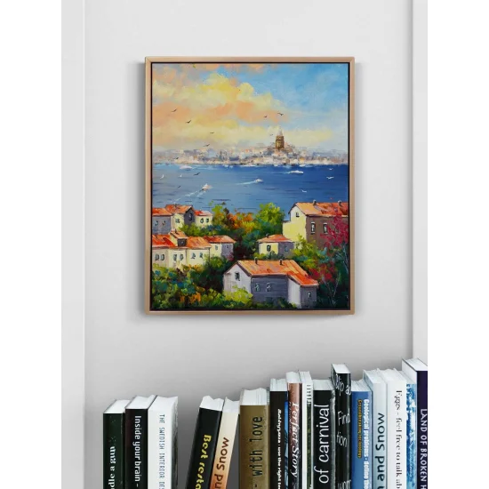 Boğazın Serin Esintisi Yağlı Boya Tablosu