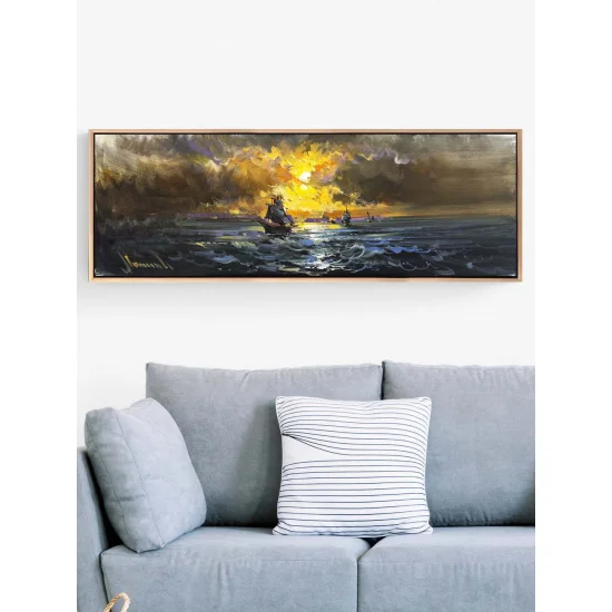 Dingin Sular Yağlı Boya Tablosu