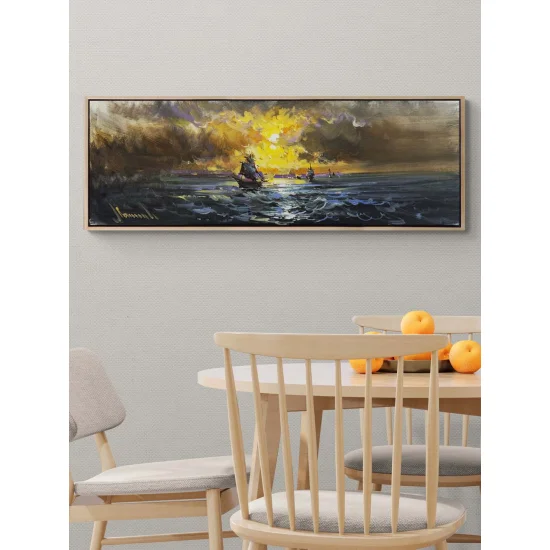 Dingin Sular Yağlı Boya Tablosu