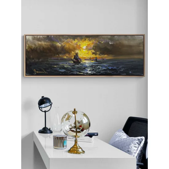 Dingin Sular Yağlı Boya Tablosu