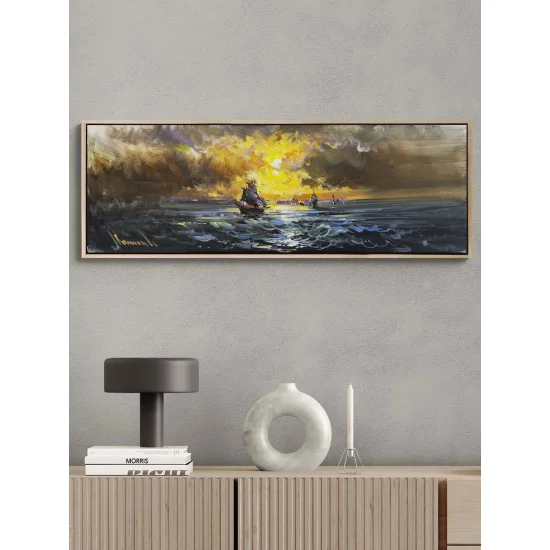 Dingin Sular Yağlı Boya Tablosu