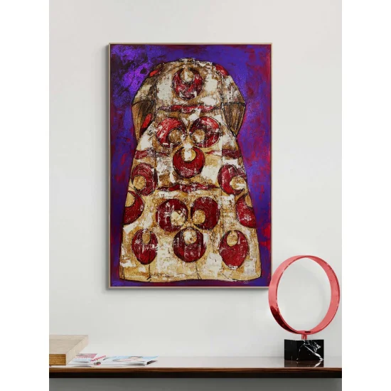 Osmanlı Kaftanı Yağlı Boya Tablosu