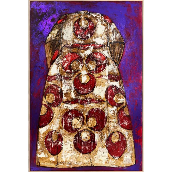 Osmanlı Kaftanı Yağlı Boya Tablosu