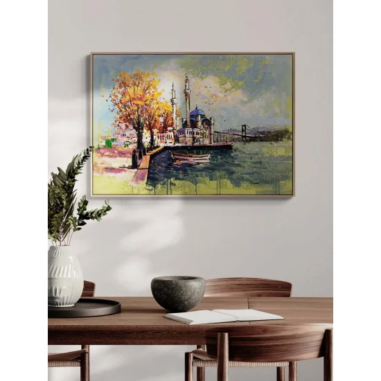 Hayallerde Ortaköy Yağlı Boya Tablosu