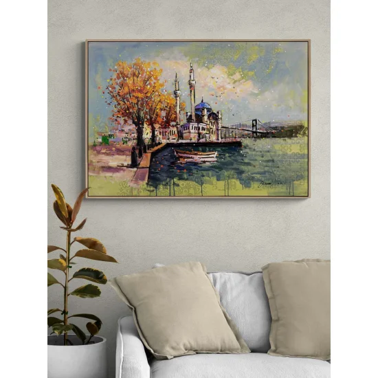 Hayallerde Ortaköy Yağlı Boya Tablosu