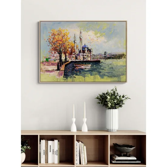 Hayallerde Ortaköy Yağlı Boya Tablosu