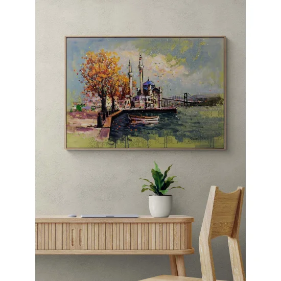 Hayallerde Ortaköy Yağlı Boya Tablosu