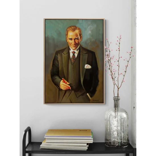 Ufka Bakan Lider Yağlı Boya Tablosu