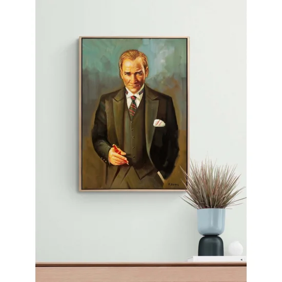 Ufka Bakan Lider Yağlı Boya Tablosu