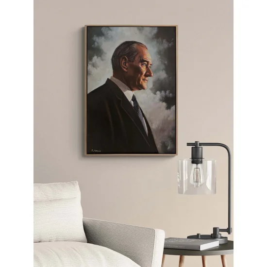 Tarihin İçinden Atatürk Yağlı Boya Tablosu