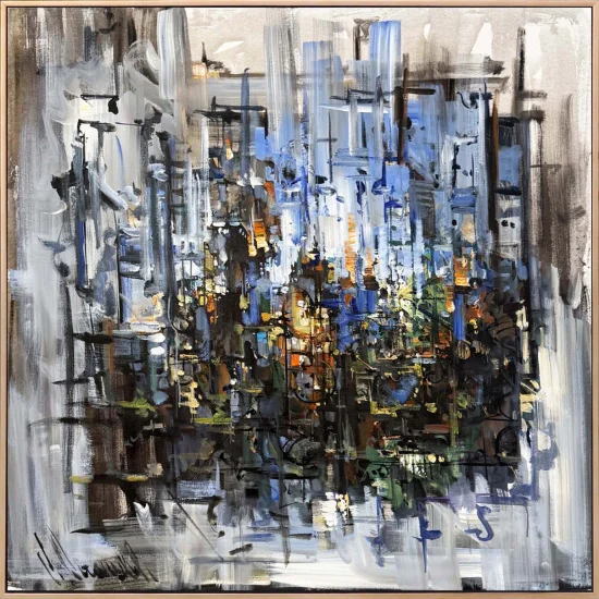 Frozen Motion Oil Painting