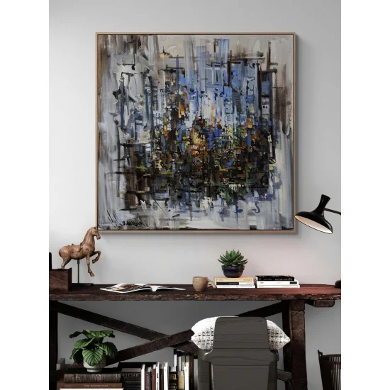 Frozen Motion Oil Painting