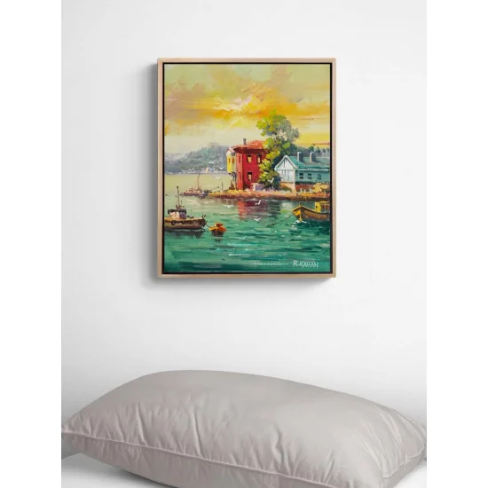 Waterside Mansions of Istanbul Oil Painting