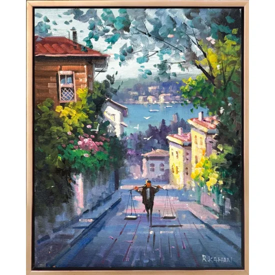 Morning in Istanbul Oil Painting