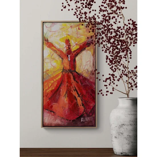 Zikirde Zaman Yağlı Boya Tablosu