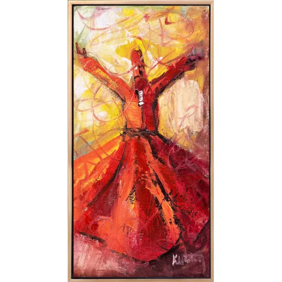 Zikirde Zaman Yağlı Boya Tablosu