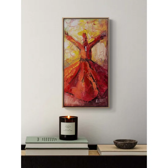 Zikirde Zaman Yağlı Boya Tablosu