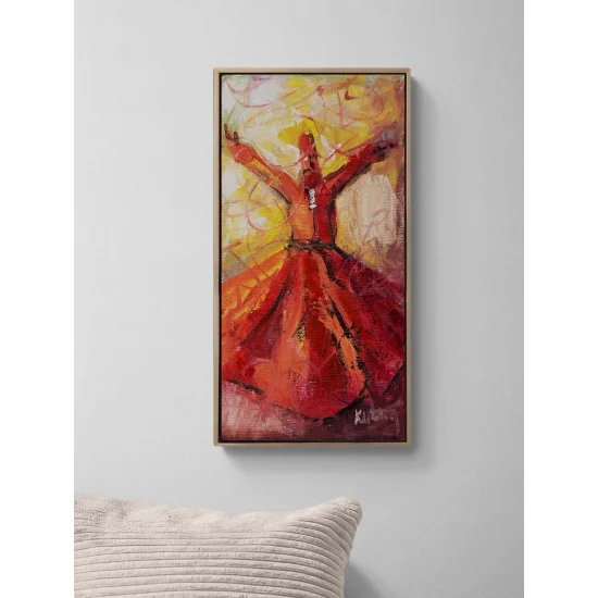 Zikirde Zaman Yağlı Boya Tablosu