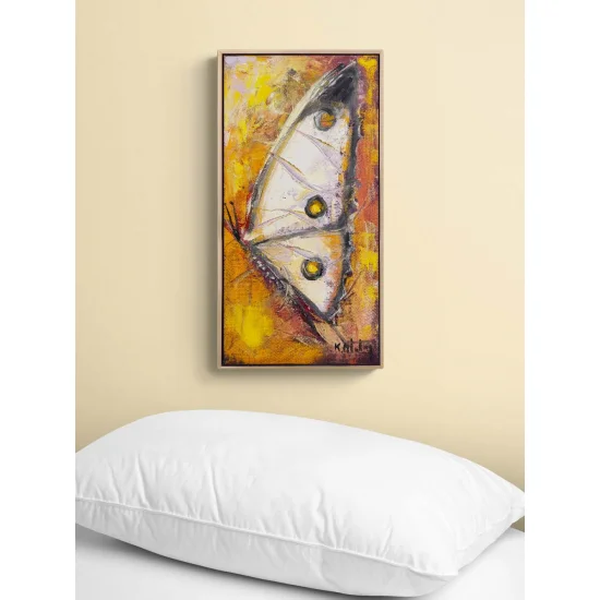 Kelebek Kanadında Düş Yağlı Boya Tablosu