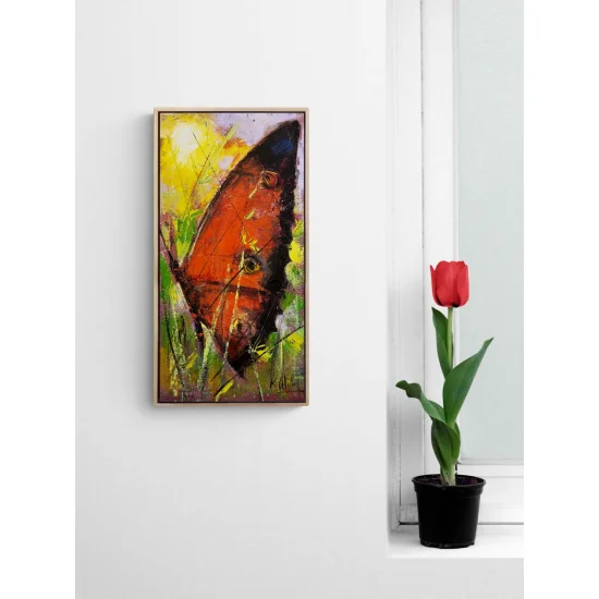 Kırmızı Kanatlar Yağlı Boya Tablosu