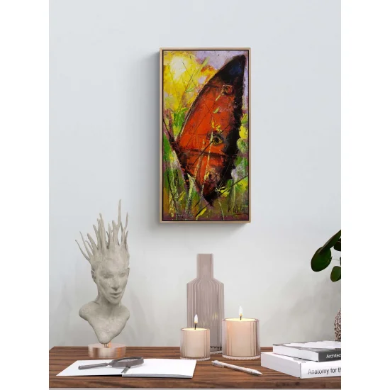 Kırmızı Kanatlar Yağlı Boya Tablosu