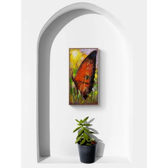 Kırmızı Kanatlar Yağlı Boya Tablosu