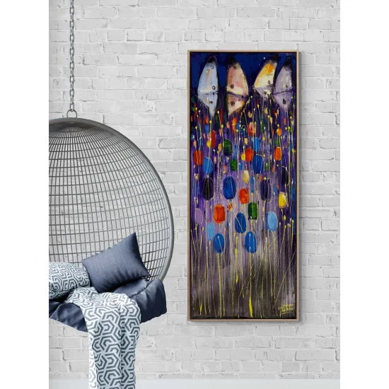 Lonely Butterflies in Dreams Oil Painting