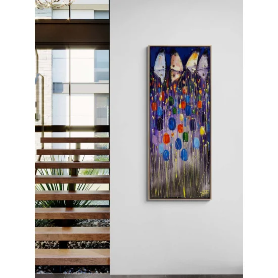 Lonely Butterflies in Dreams Oil Painting