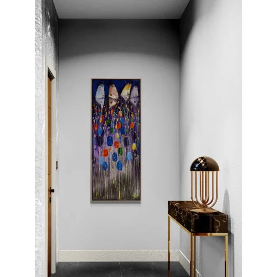 Lonely Butterflies in Dreams Oil Painting