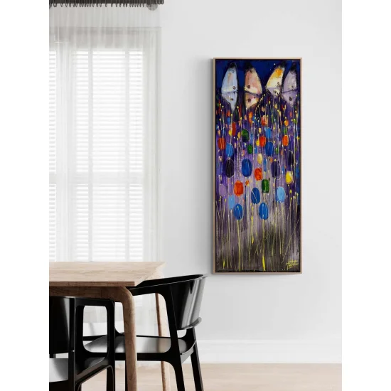 Lonely Butterflies in Dreams Oil Painting