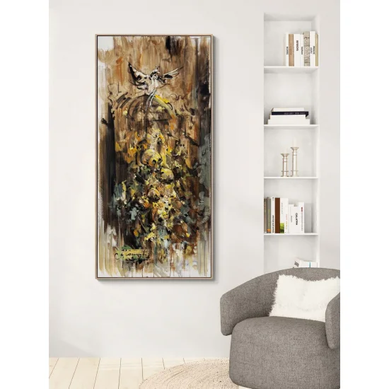 The Scream Inside the Cag Oil Painting